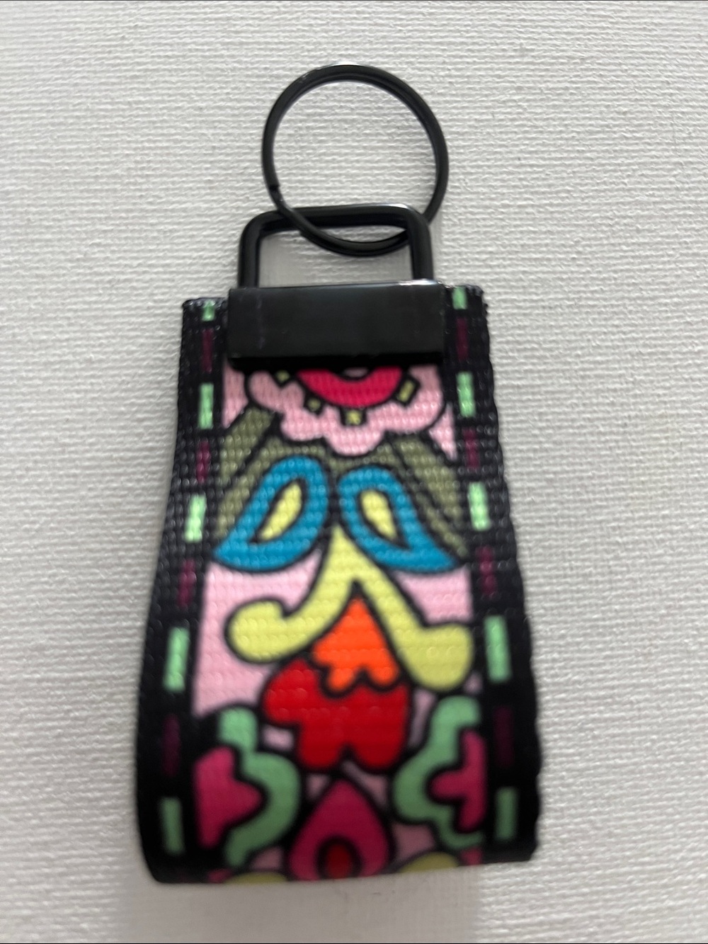 6 pc. Vibrant Patterned Purse Backpack Tassels Mini Key Fobs Gifts Fundraising - Picture 10 of 11